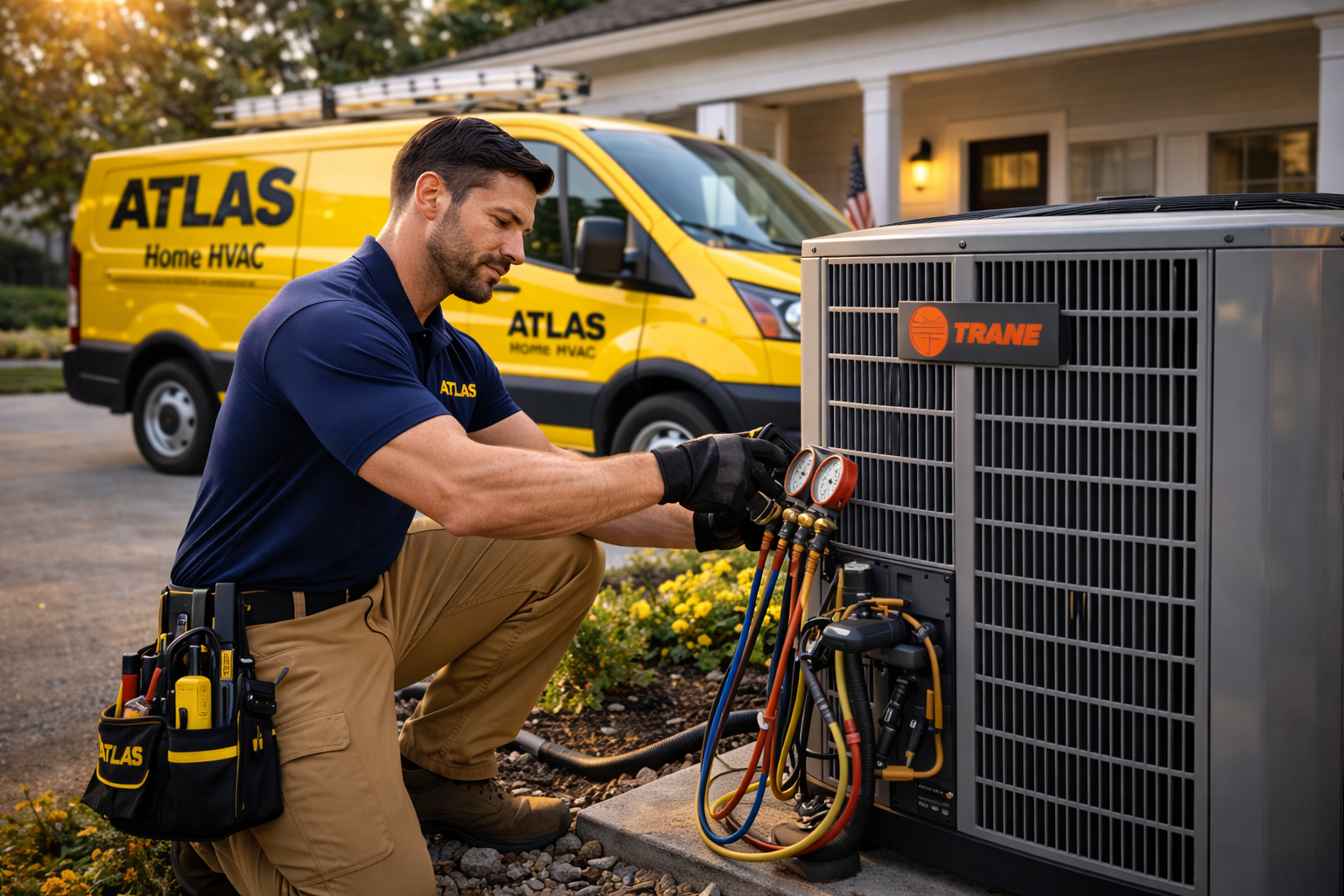HVAC repair technician Los Angeles - Atlas Home Pro